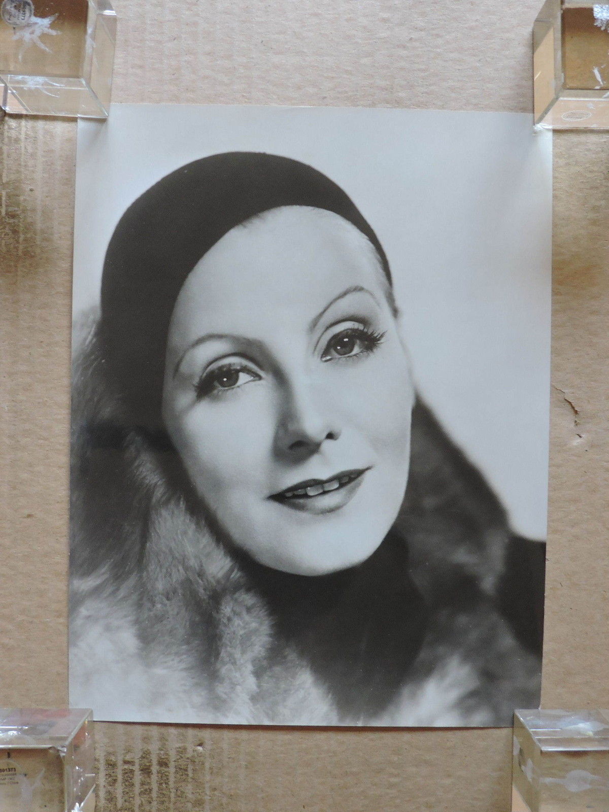 Greta Garbo original glamour studio portrait photo 1930's