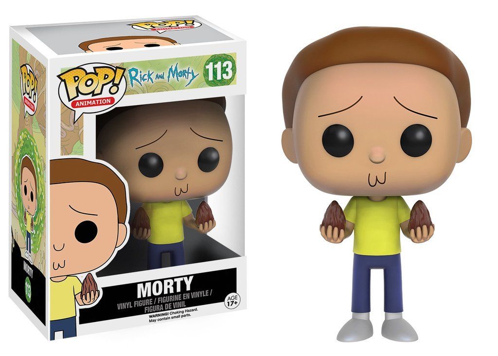 Funko Pop Animation Rick & Morty - Morty Vinyl Action Figure Collectible Toy 113