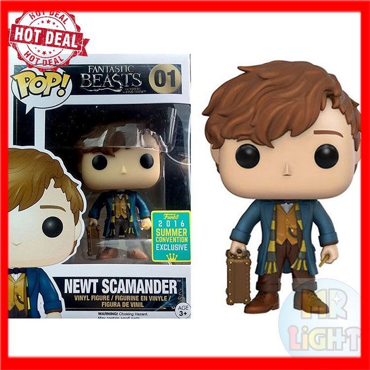 Funko Pop Fantastic Beasts Newt Scamander With Case Collectable Vinyl Figure Toy