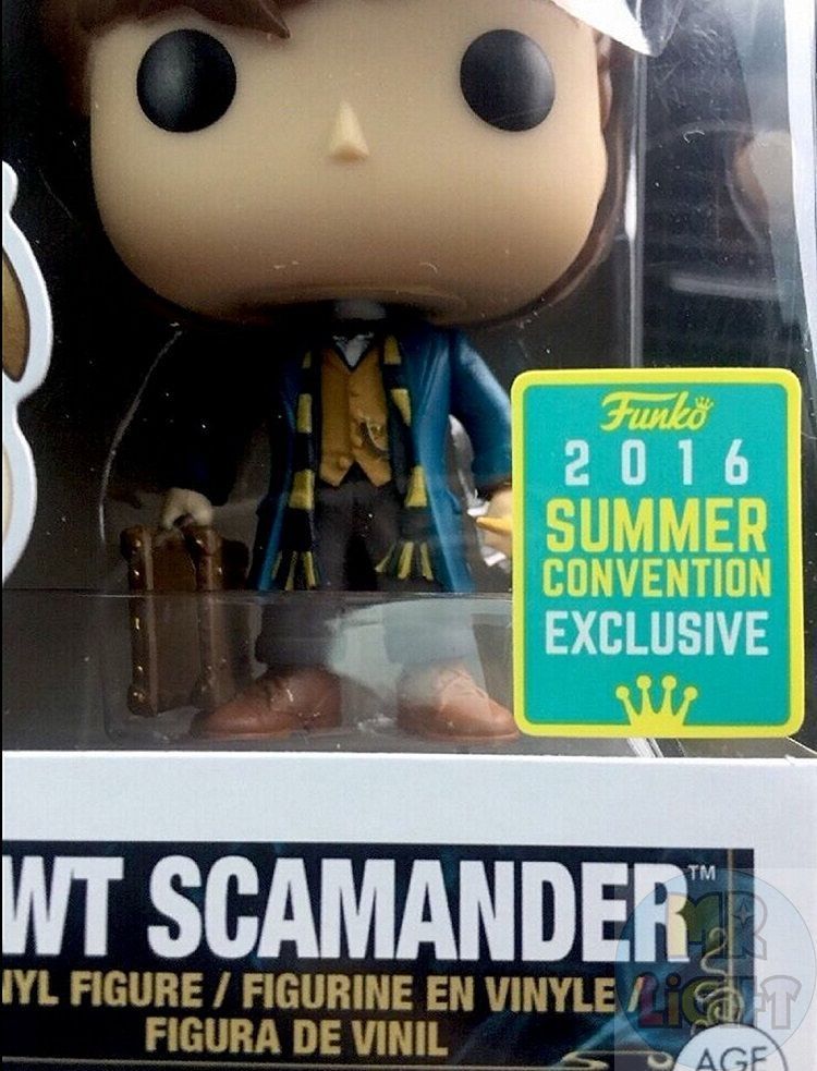 Funko Pop Fantastic Beasts Newt Scamander With Case Collectable Vinyl Figure Toy