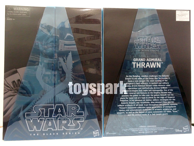 SDCC 2017 STAR WARS The Black Series 6" GRAND ADMIRAL THRAWN Exclusive figure