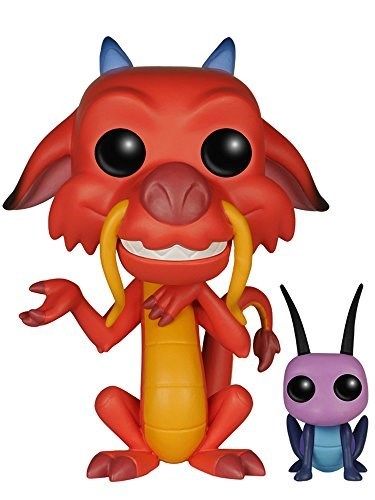 Funko - POP Disney: Mulan - Mushu & Cricket Vinyl Action Figure New In Box