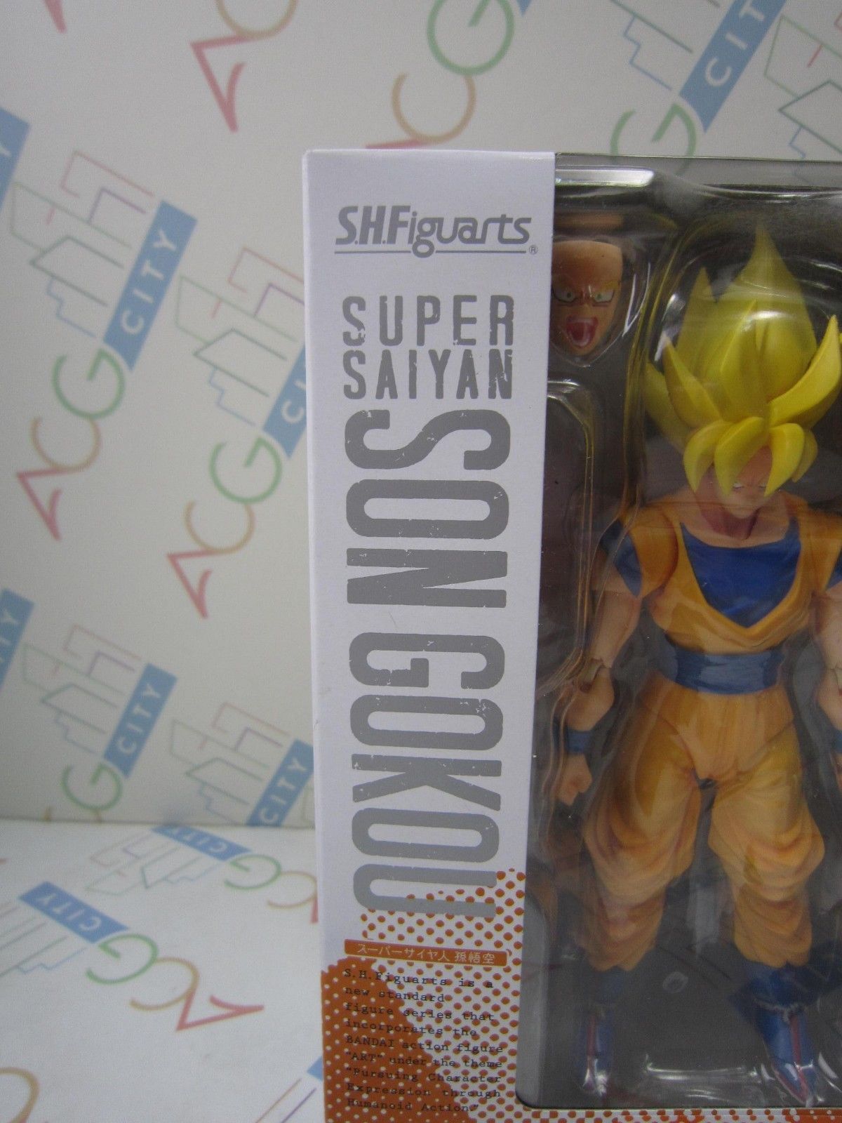 Dragonball Z Super Saiyan Son Gokou Goku SHF S.H. Figuarts Action Figure Bandai