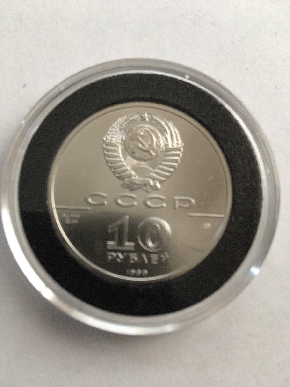 1990 1/2 oz Palladium Russian Ballerina