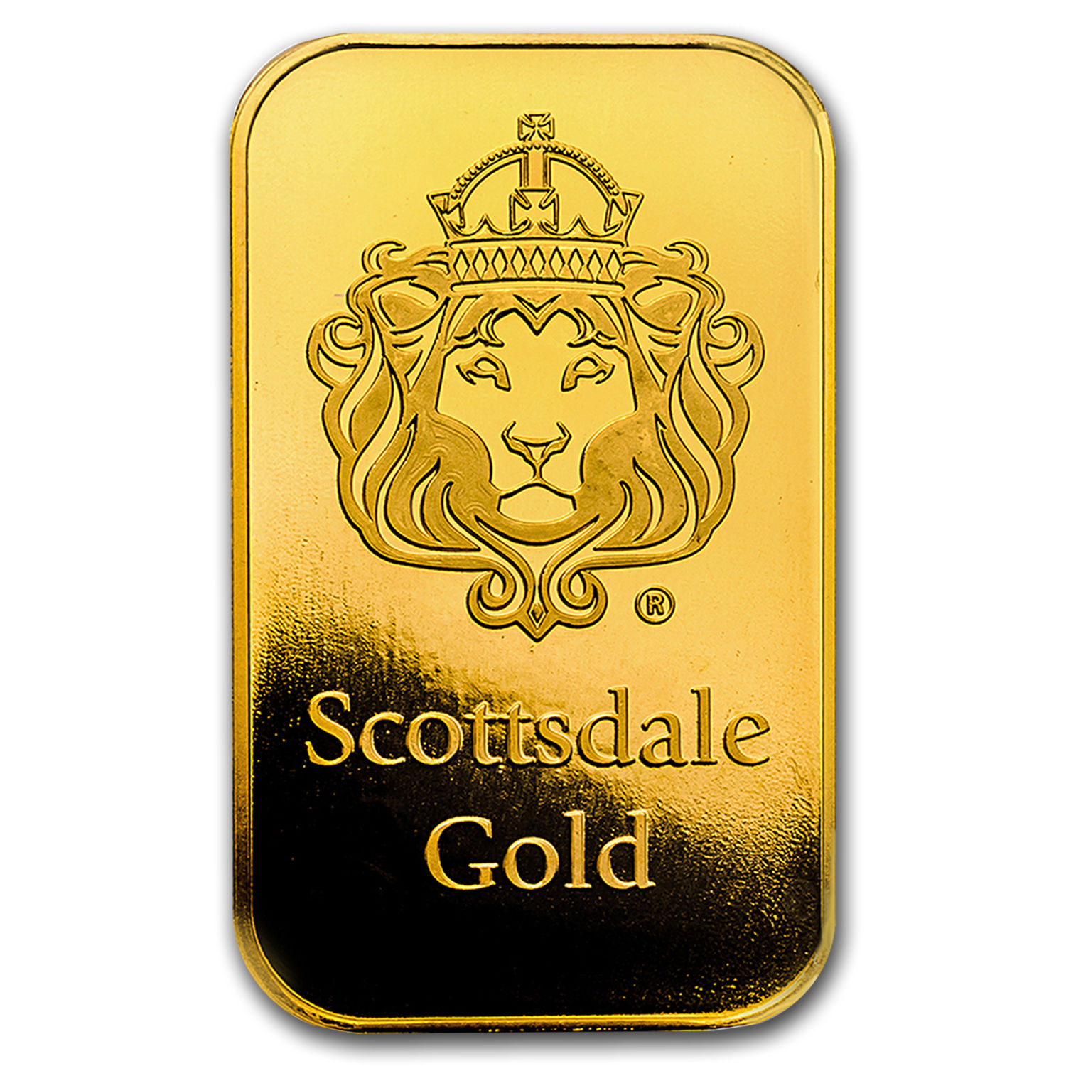 1 oz Gold Bar - Scottsdale Mint (In Certi-Lock® Assay) - SKU #97641