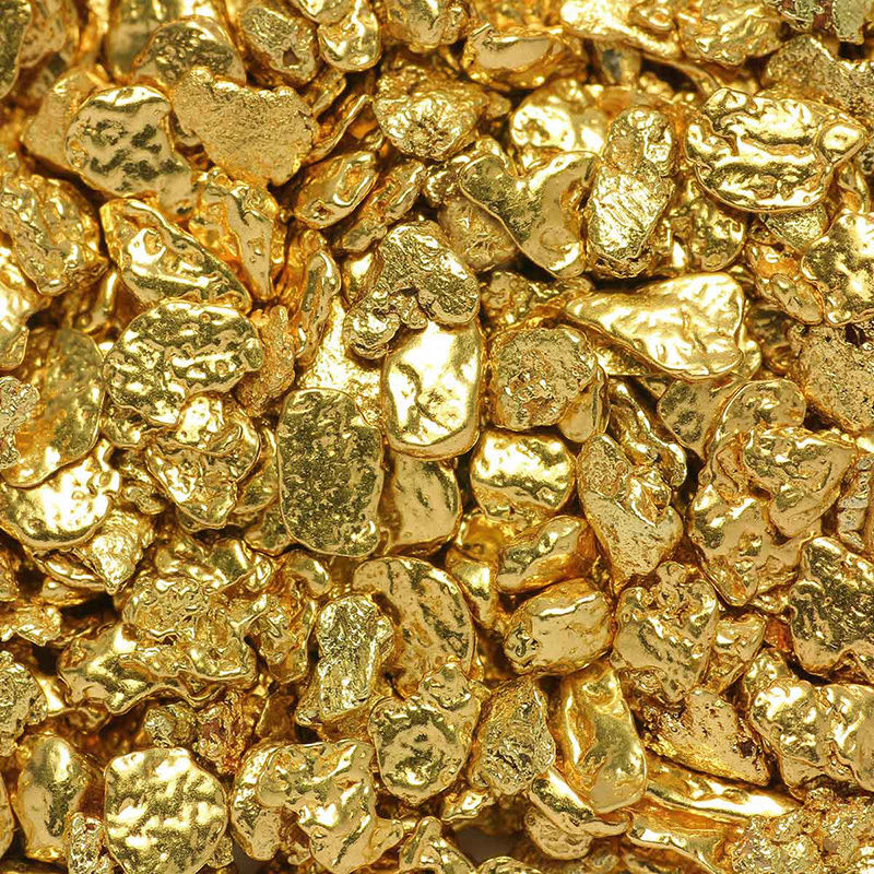 10 pcs Alaska Natural Gold Nuggets -Porcupine Creek Alaska as Seen on TV (#.5-1)