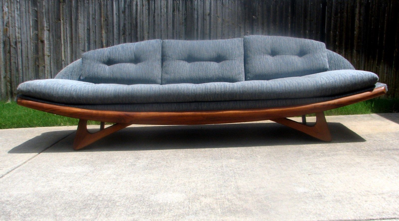 Mid-Century Danish Modern Adrian Pearsall 8 Foot Gondola Sofa	$2,955.