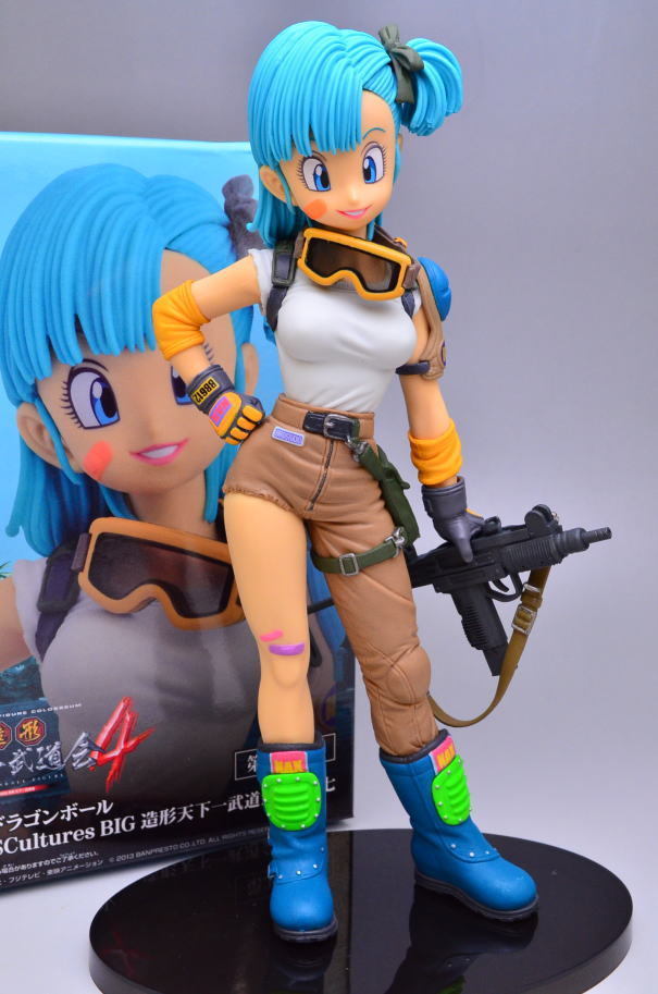 Japan Banpresto Dragonball Dragon Ball Z Figure Scultures SCulture 4 V 7 Bulma