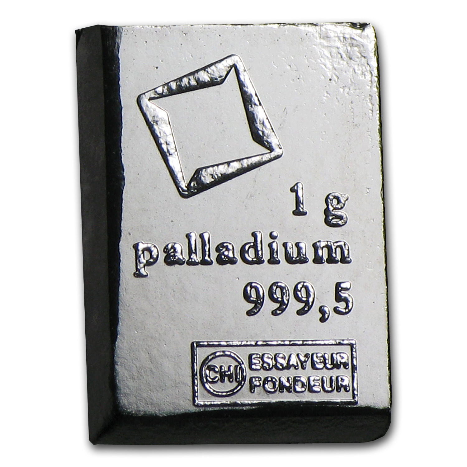 1 gram Palladium Bar - Valcambi Suisse - SKU #85344