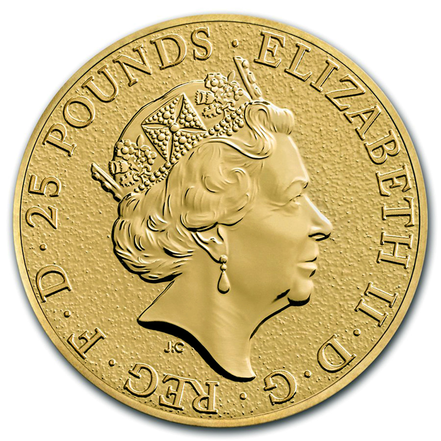 2016 Great Britain 1/4 oz Gold Queen's Beasts The Lion - SKU #103323