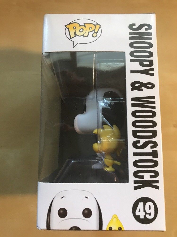 Funko Pop #49 PEANUTS - Snoopy & Woodstock Vinyl Figure Collectible Toy