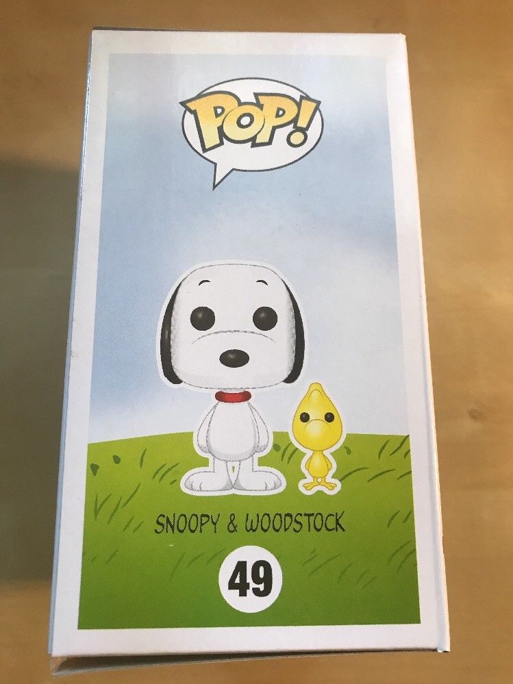 Funko Pop #49 PEANUTS - Snoopy & Woodstock Vinyl Figure Collectible Toy