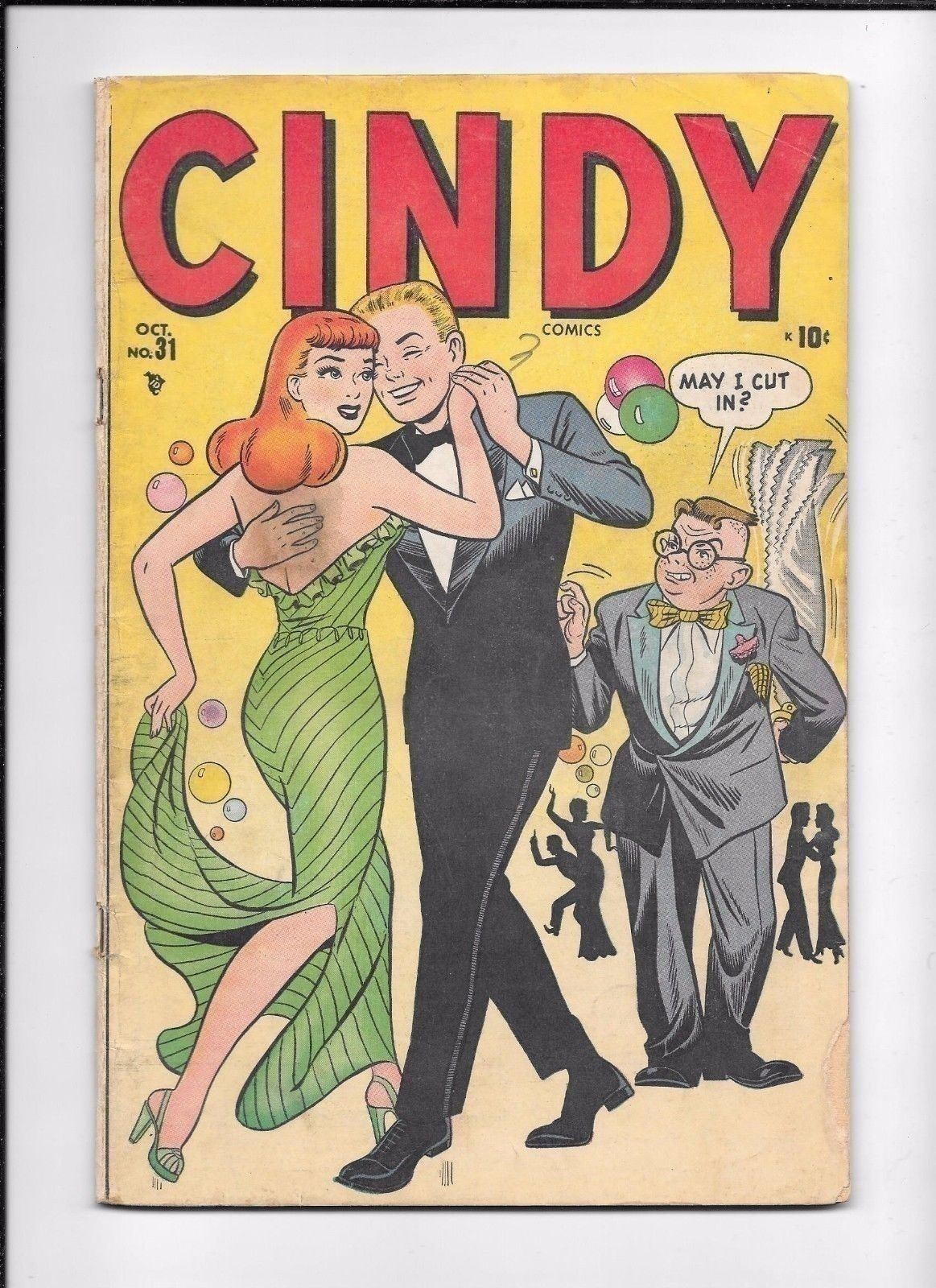 CINDY COMICS #31 ==> VG GOLDEN AGE TIMELY PRE-CODE ROMANCE & TEEN HUMOR 1948