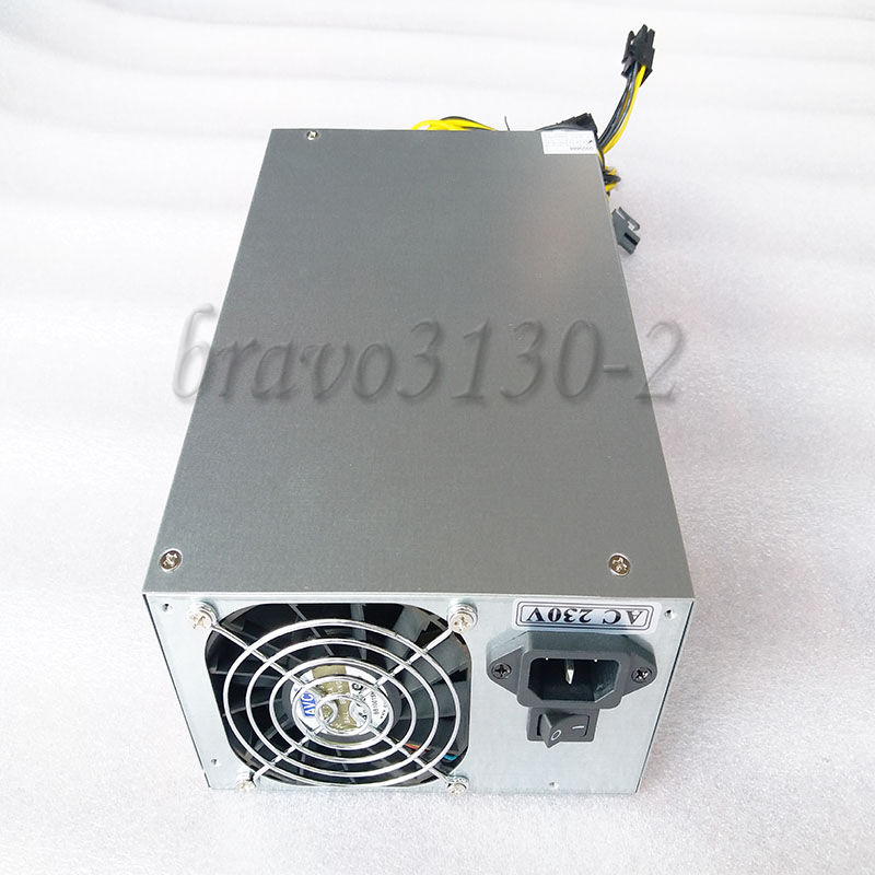 1800W Mining Machine Power Supply For Eth Bitcoin Miner Antminer S7 S9 90 Gold