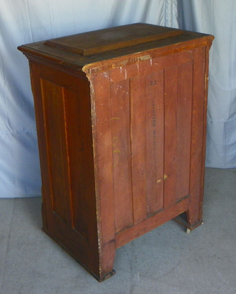 Antique Wood Ice Box – Monarch – 1897