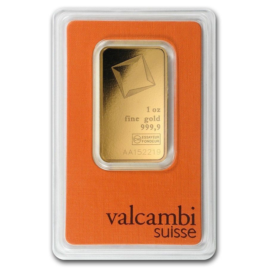 1 oz Gold Bar - Valcambi (In Assay) - eBay - SKU #88352