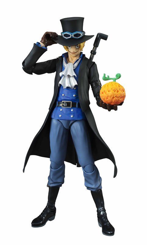 7'' Anime Figma One Piece Variable movable Sabo Action Figure Toy Figurine