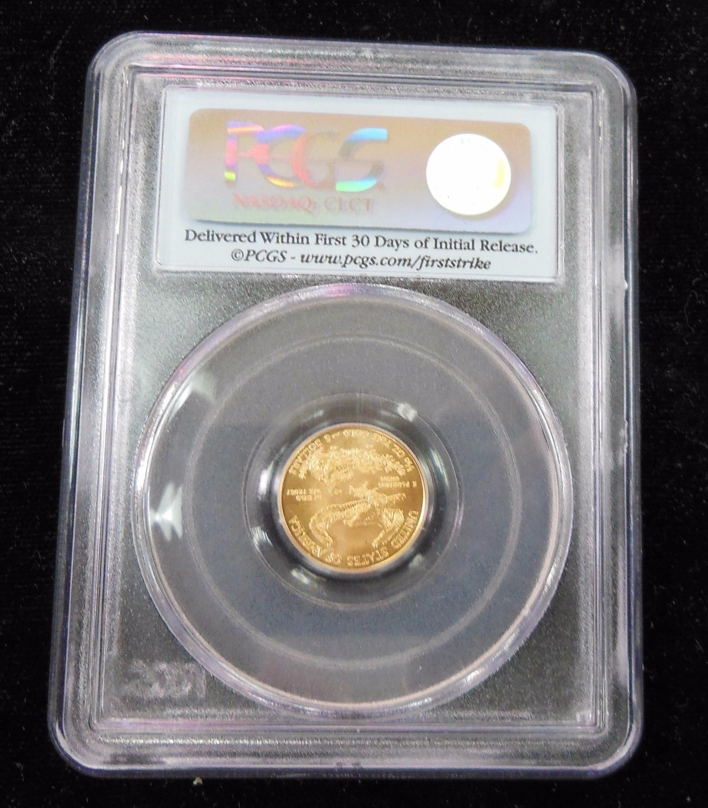 2009 American Gold Eagle $5 1/10 oz PCGS MS70 Perfect First Strike