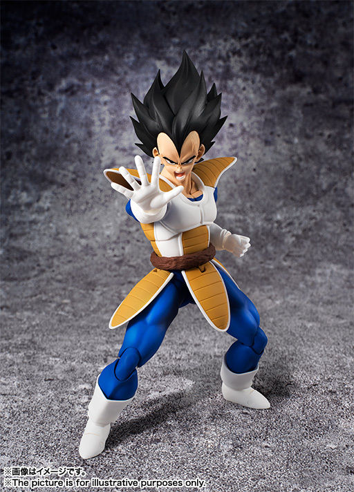 Bandai Dragonball Z S.H.Figuarts Vegeta Version 2.0 action figure in stock!