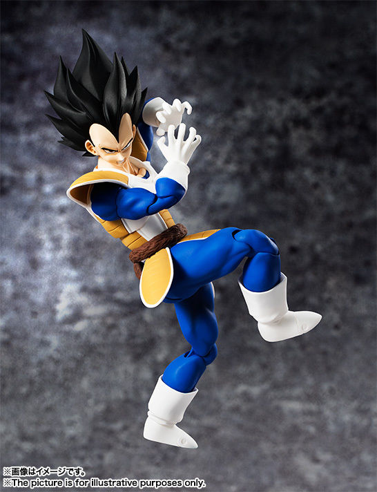 Bandai Dragonball Z S.H.Figuarts Vegeta Version 2.0 action figure in stock!