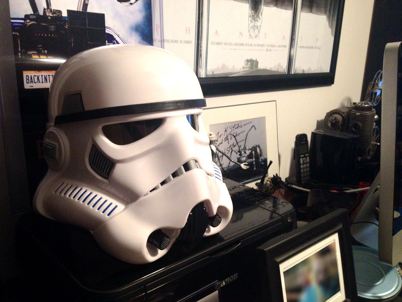 Star Wars The Black Series Imperial Stormtrooper Voice Changer Helmet Rogue One!