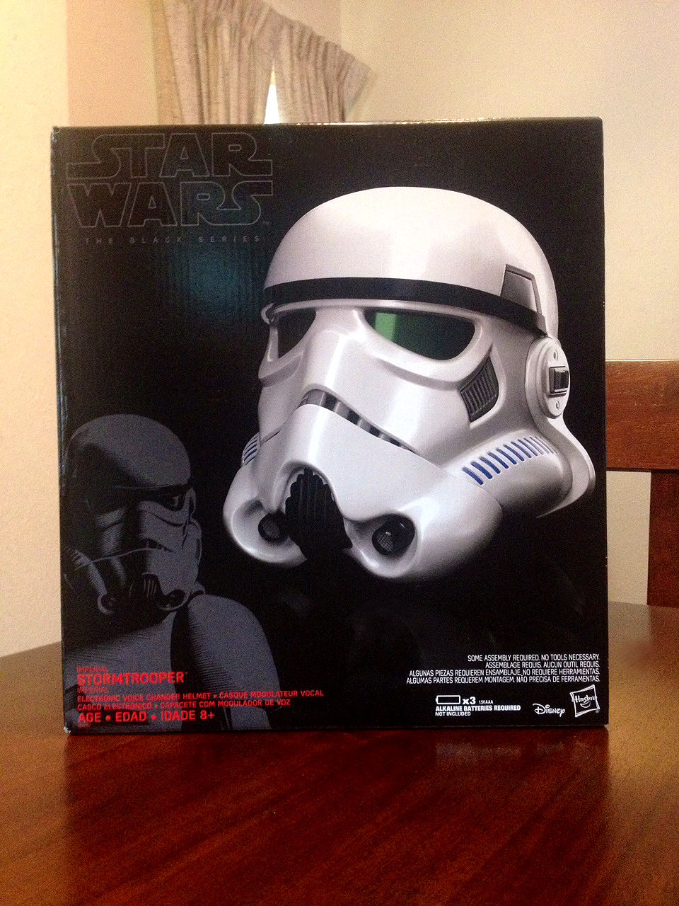 Star Wars The Black Series Imperial Stormtrooper Voice Changer Helmet Rogue One!