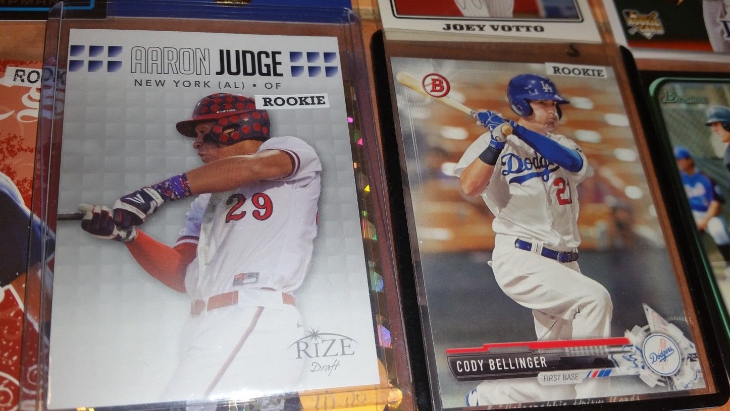 VINTAGE HUGE DEALER SPORTSCARD LOT WINNER GETS ALL!  Judge Bellinger Rookies