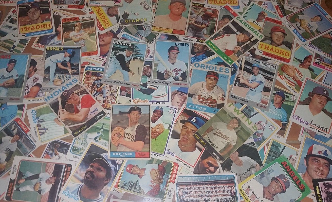 VINTAGE HUGE DEALER SPORTSCARD LOT WINNER GETS ALL!  Judge Bellinger Rookies