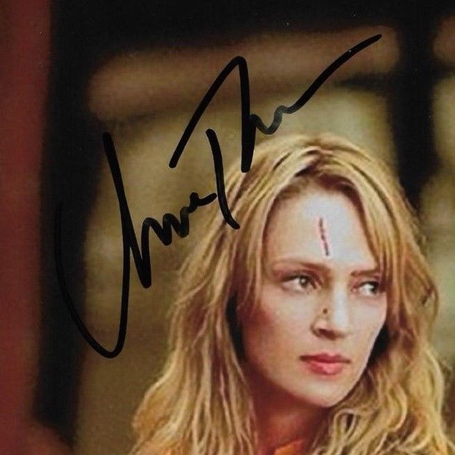 Uma Thurman "Kill Bill" Autographed 8 x 10 Signed Photo HOLO COA