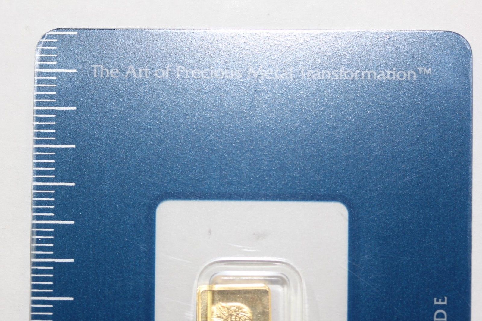 1 gram 999.9 Fine Gold Bar - Pamp Suisse Lady Fortuna In Sealed Assay Card