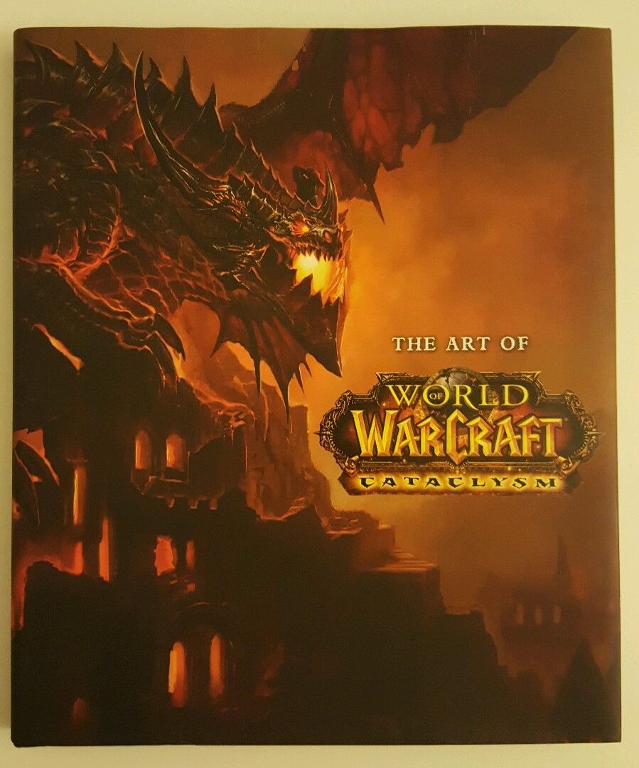 WoW Blizzard World of Warcraft Cataclysm Collector Art Book Soundtrack Mouse Pad