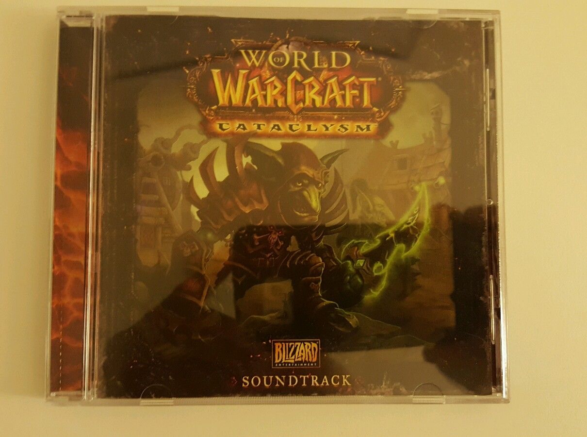 WoW Blizzard World of Warcraft Cataclysm Collector Art Book Soundtrack Mouse Pad