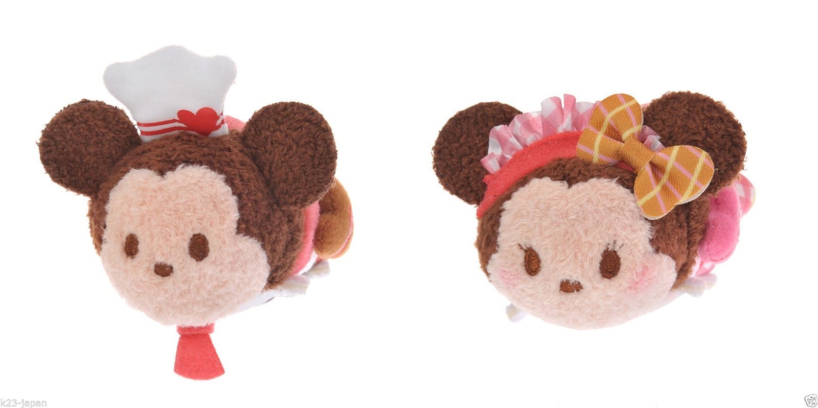 Disney Store JAPAN TSUM TSUM Valentine 2017 Mickey & Minnie