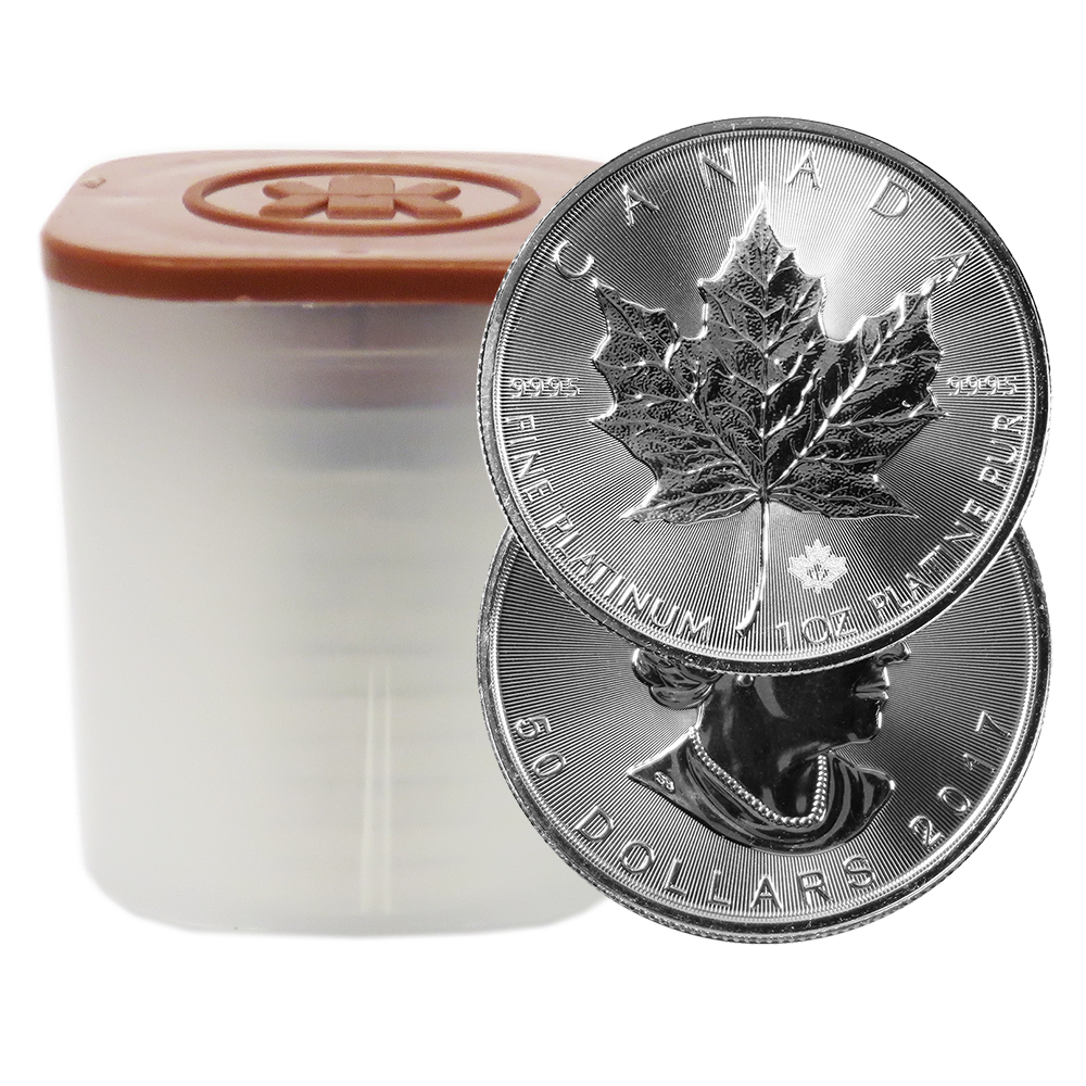 2017 $50 Platinum Canadian Maple Leaf .9995 1 oz Brilliant Uncirculated