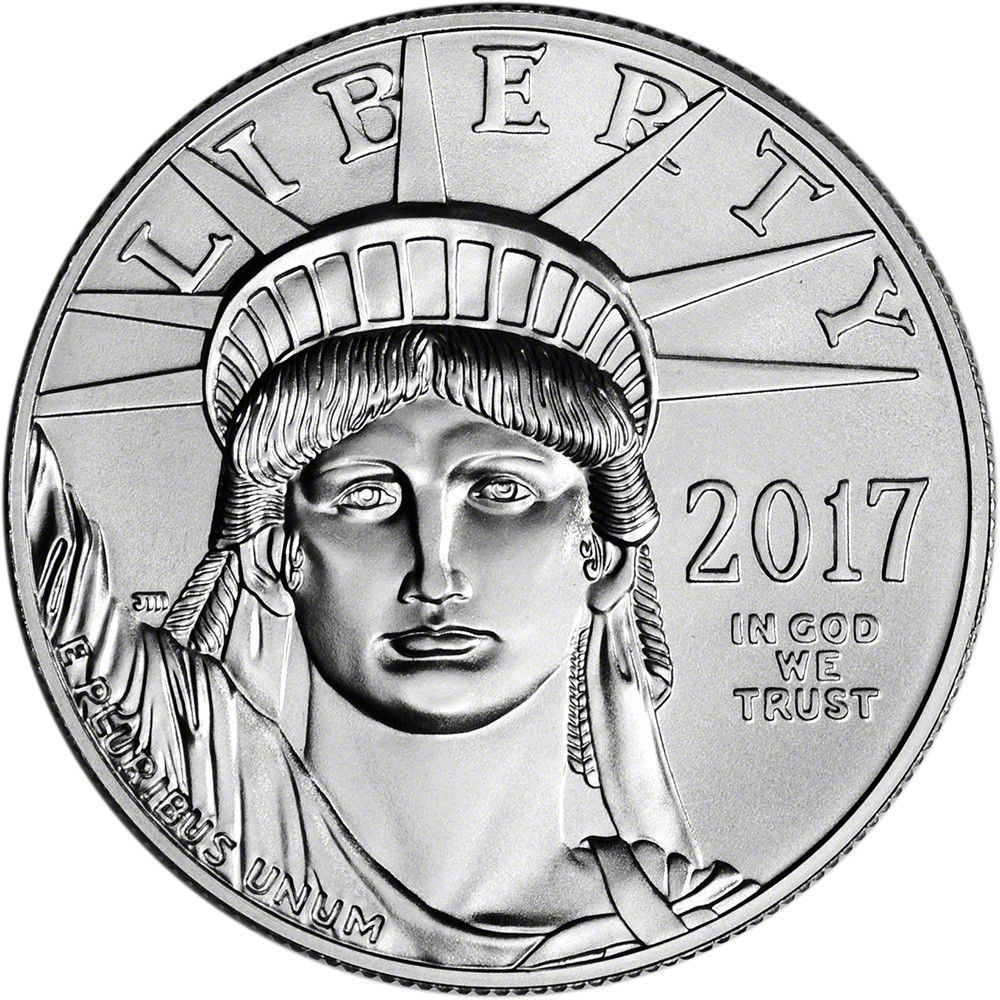 2017 American Platinum Eagle (1 oz) $100 - PCGS MS70 - First Strike