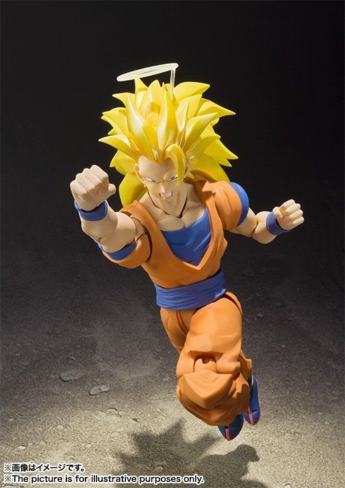 BANDAI S H Figuarts Super Saiyan 3 Son Goku Action Figure Dragonball New 2017