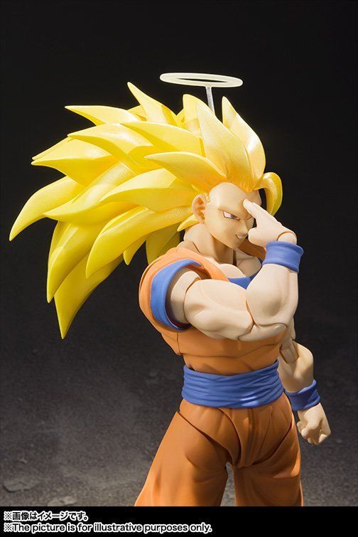 BANDAI S H Figuarts Super Saiyan 3 Son Goku Action Figure Dragonball New 2017