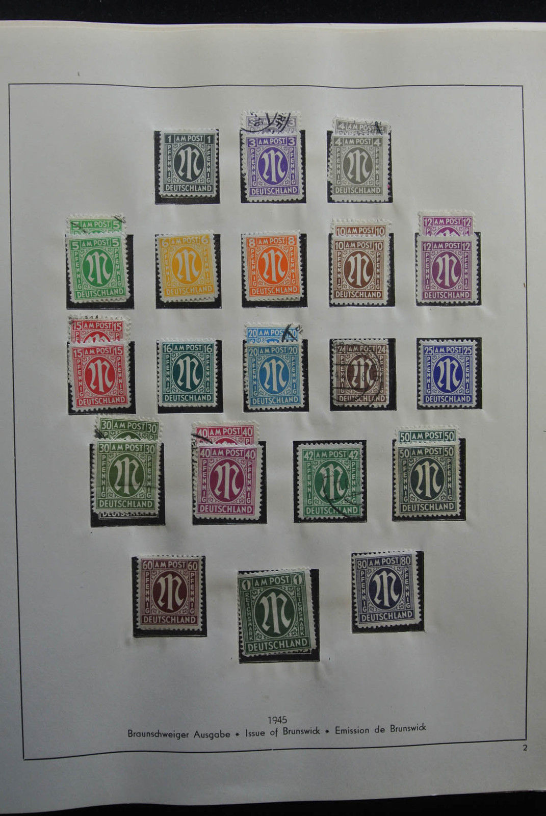 Lot 26292 Collection stamps of German zones and Saar.