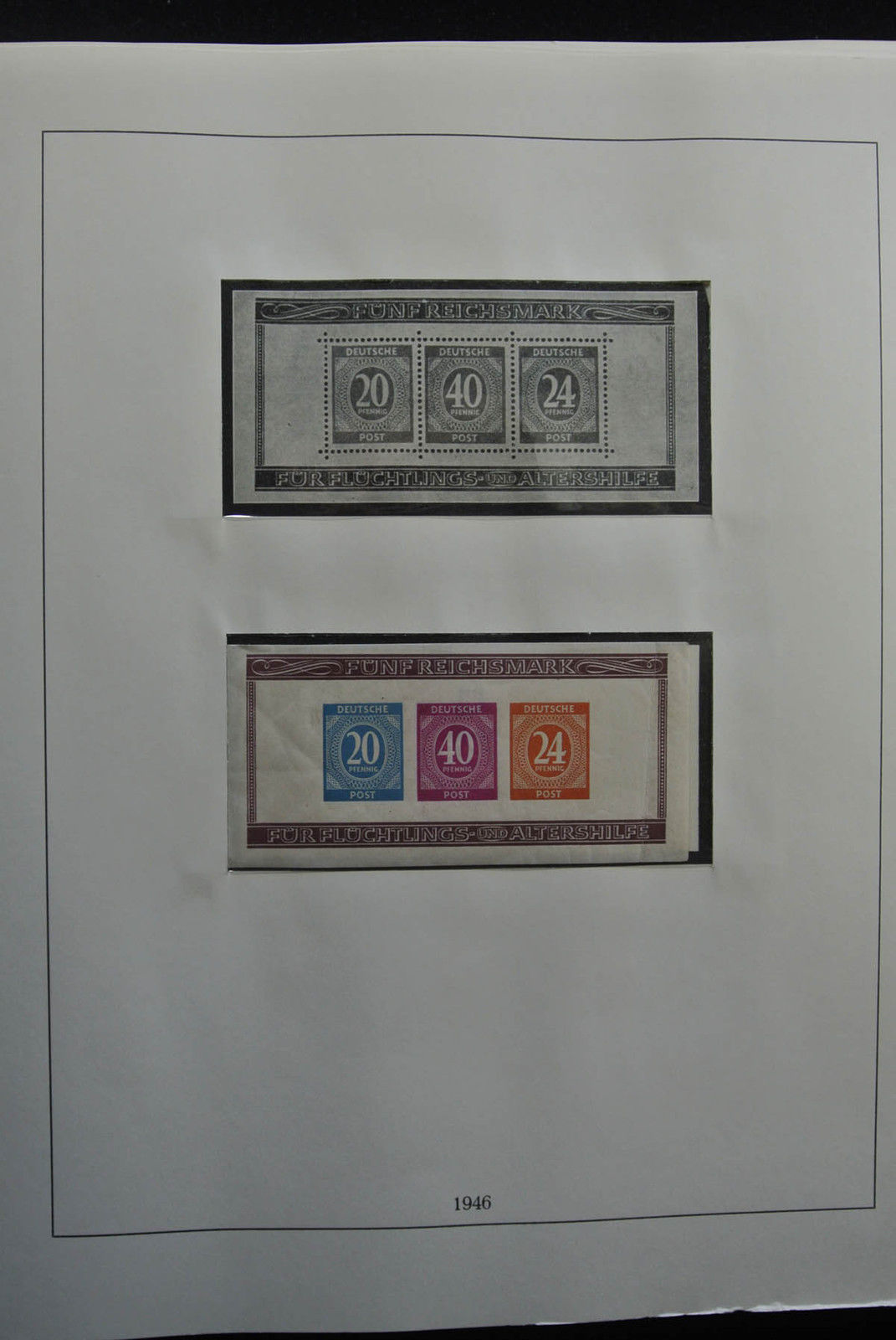 Lot 26292 Collection stamps of German zones and Saar.