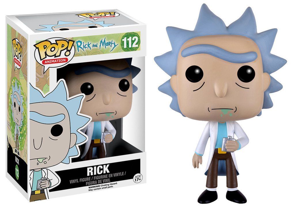 Funko Pop Animation - Rick & Morty: Rick Vinyl Action Figure Collectible Toy 112