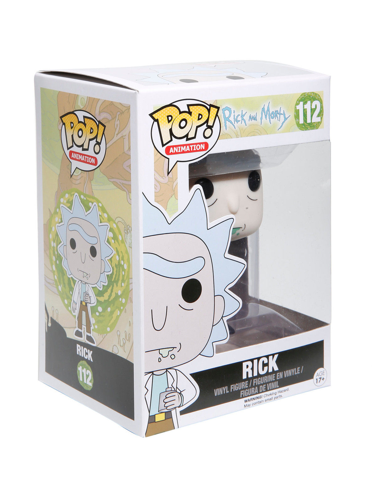 Funko Pop Animation - Rick & Morty: Rick Vinyl Action Figure Collectible Toy 112