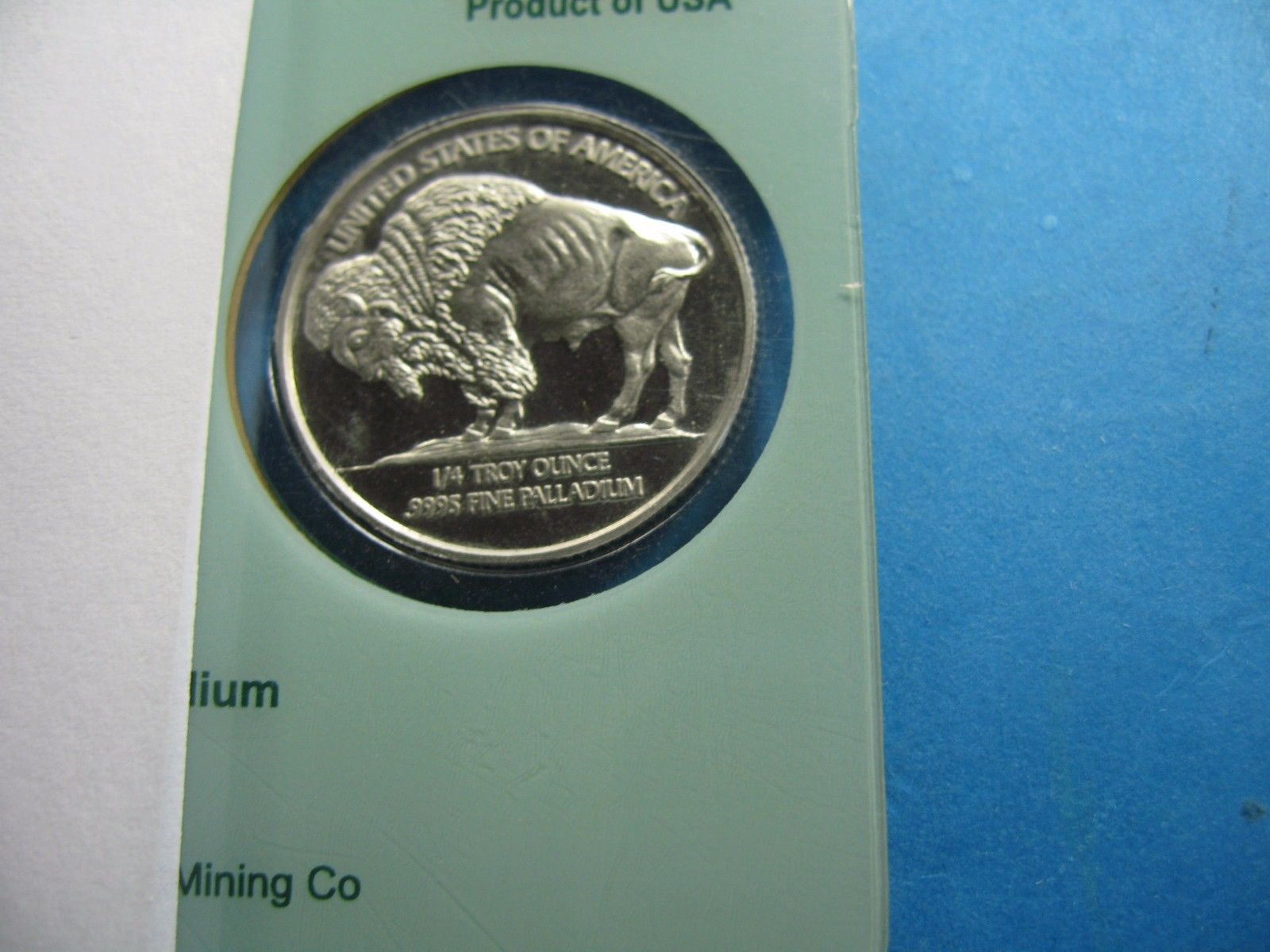 JM JOHNSON MATTHEY PALLADIUM 1/4 OZ 2004 STILLWATER LEWIS & CLARK COIN SEALED