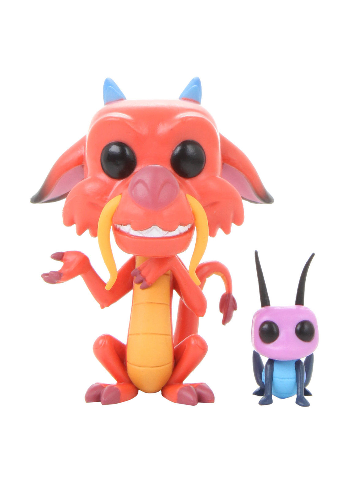 Funko Pop Disney: Mulan - Mushu and Cricket Vinyl Figure Item No. 5898