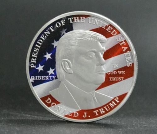 10pcs Donald Trump Eagle Coin Make America GREAT US 45th President Liberty 2017