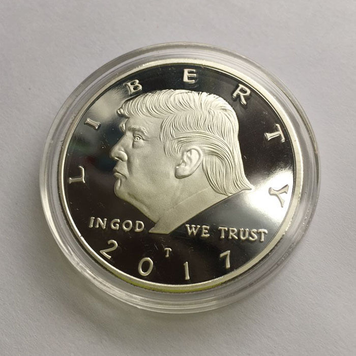 10pcs Donald Trump Eagle Coin Make America GREAT US 45th President Liberty 2017