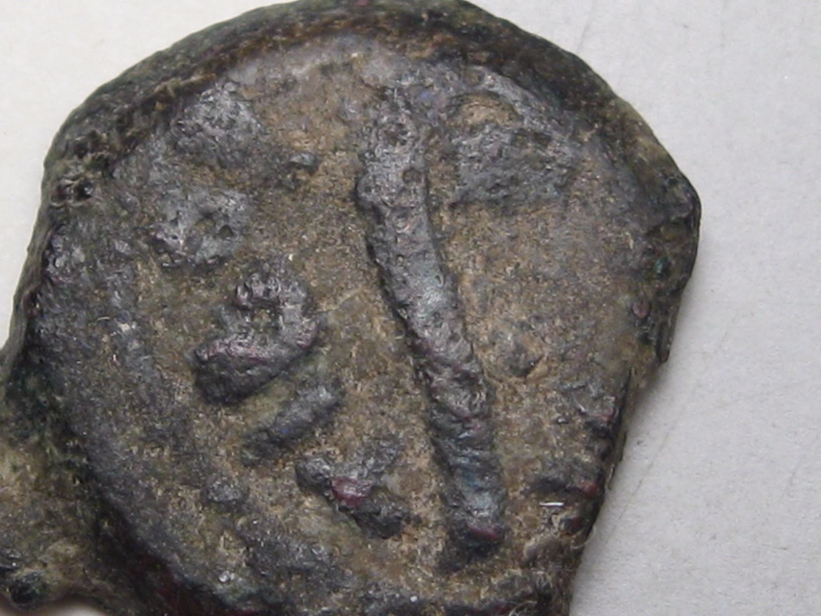 Judaea; Prutah Pontius Pilate 30/32 AD. Lituus/Wreath. Famous-Judging Jesus. #14