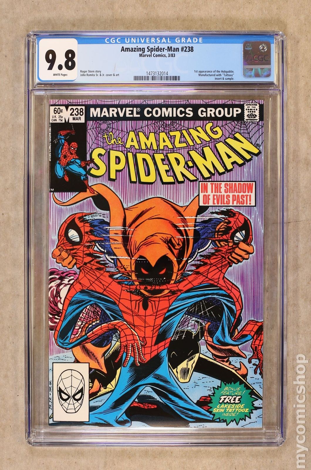 Amazing Spider-Man (1963 1st Series) #238A CGC 9.8 1473132014
