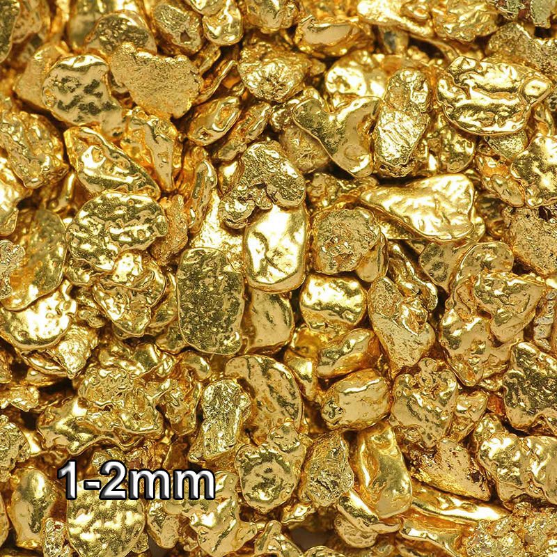 10 pcs Alaska Natural Gold Nuggets - Porcupine Creek Alaska as Seen on TV (#GT1)