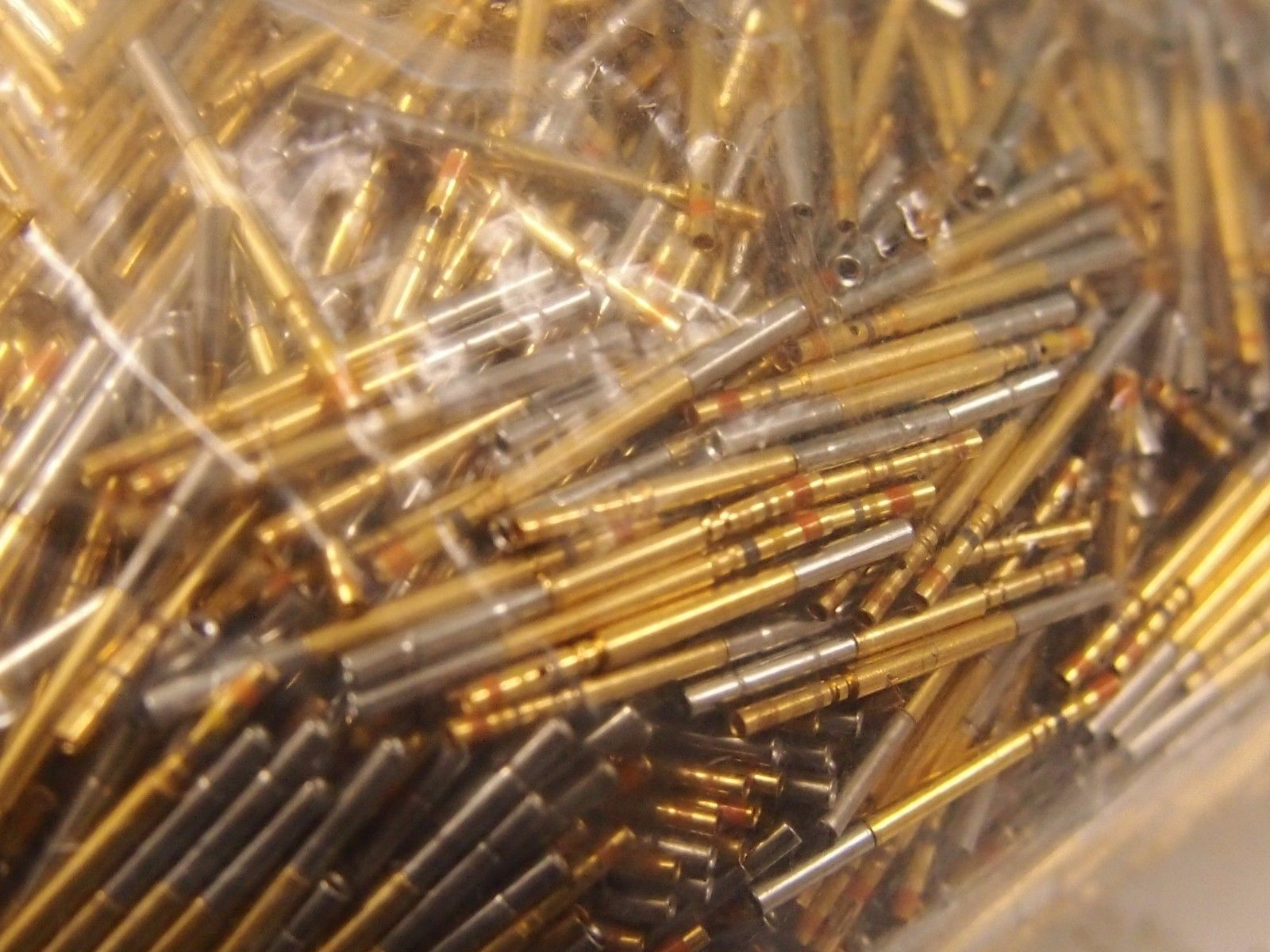 100 old (1985) high quality pins,for gold recovery scrap