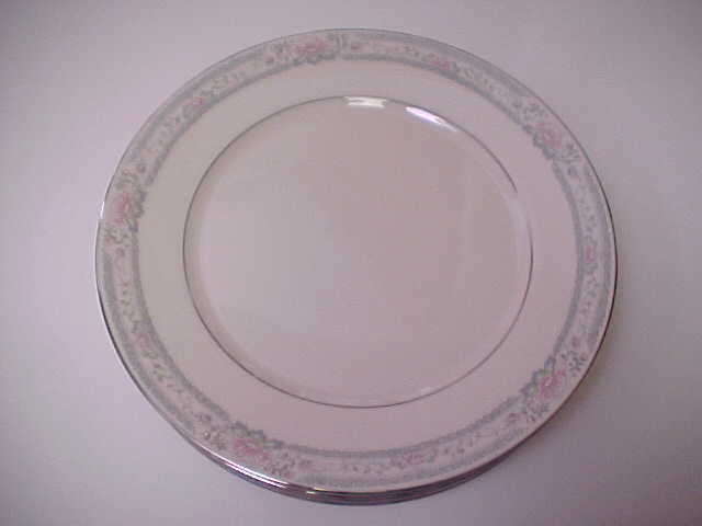 7 Lenox Made In USA Dinner Plates 10.7/8" Charleston Pattern